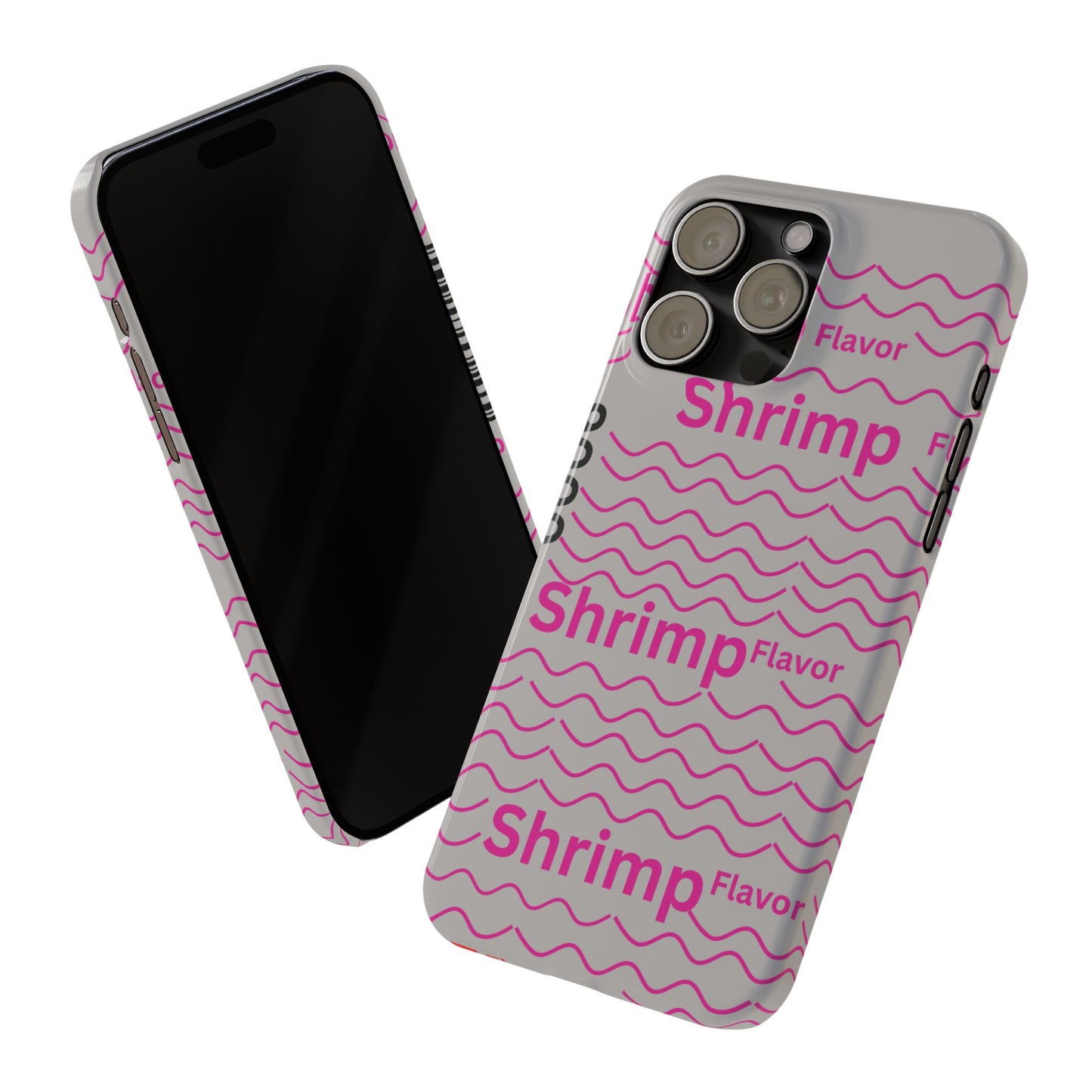 Shrimp Flavor Noodle Pack Slim Phone Cases by Ian&Ethans