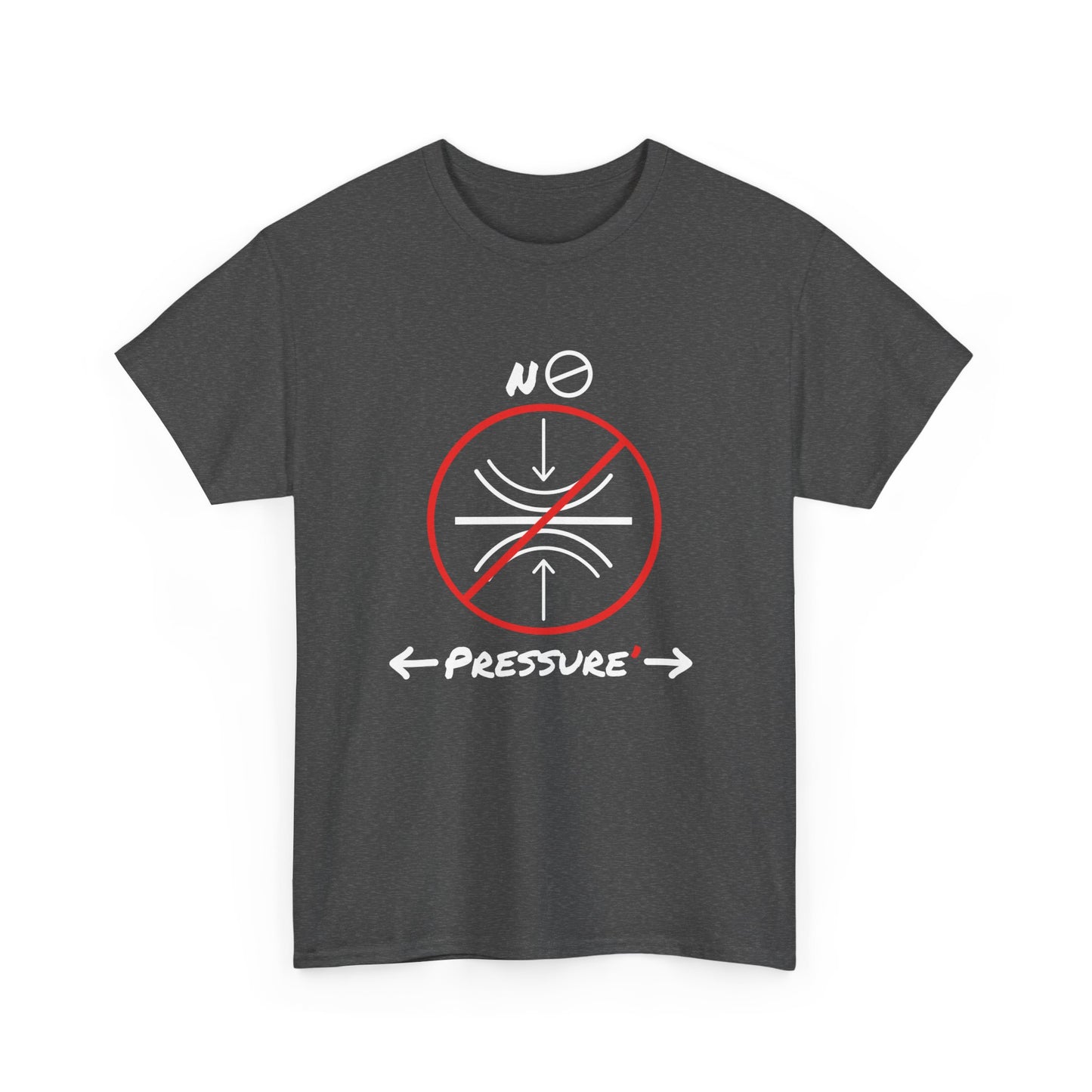 No pressure Unisex Heavy Cotton Tee by Ian&Ethans