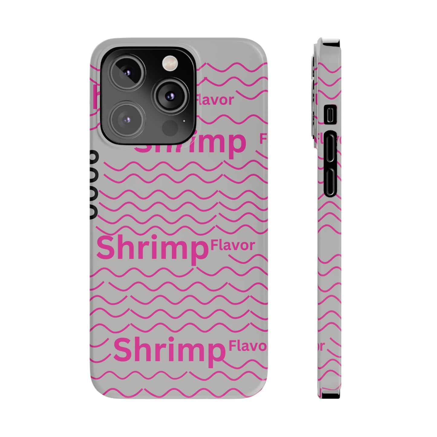 Shrimp Flavor Noodle Pack Slim Phone Cases by Ian&Ethans