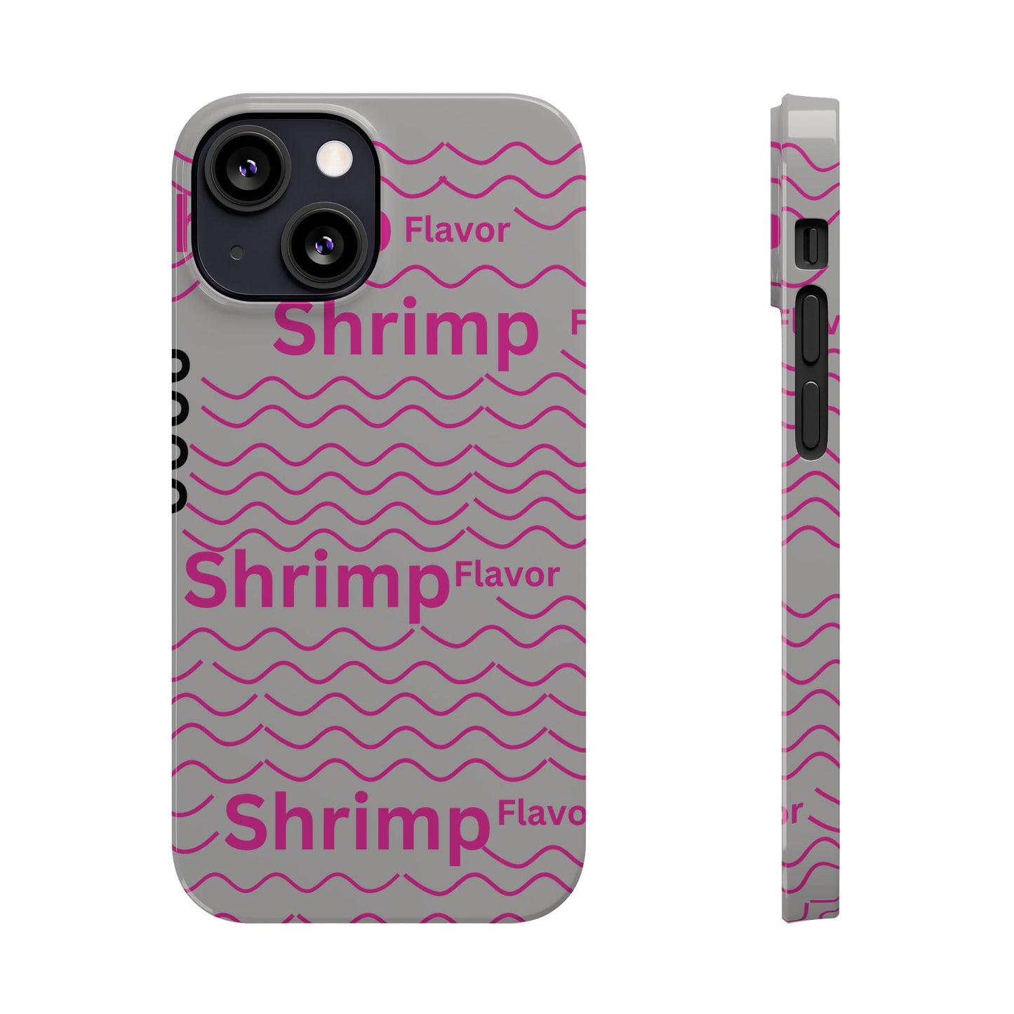 Shrimp Flavor Noodle Pack Slim Phone Cases by Ian&Ethans