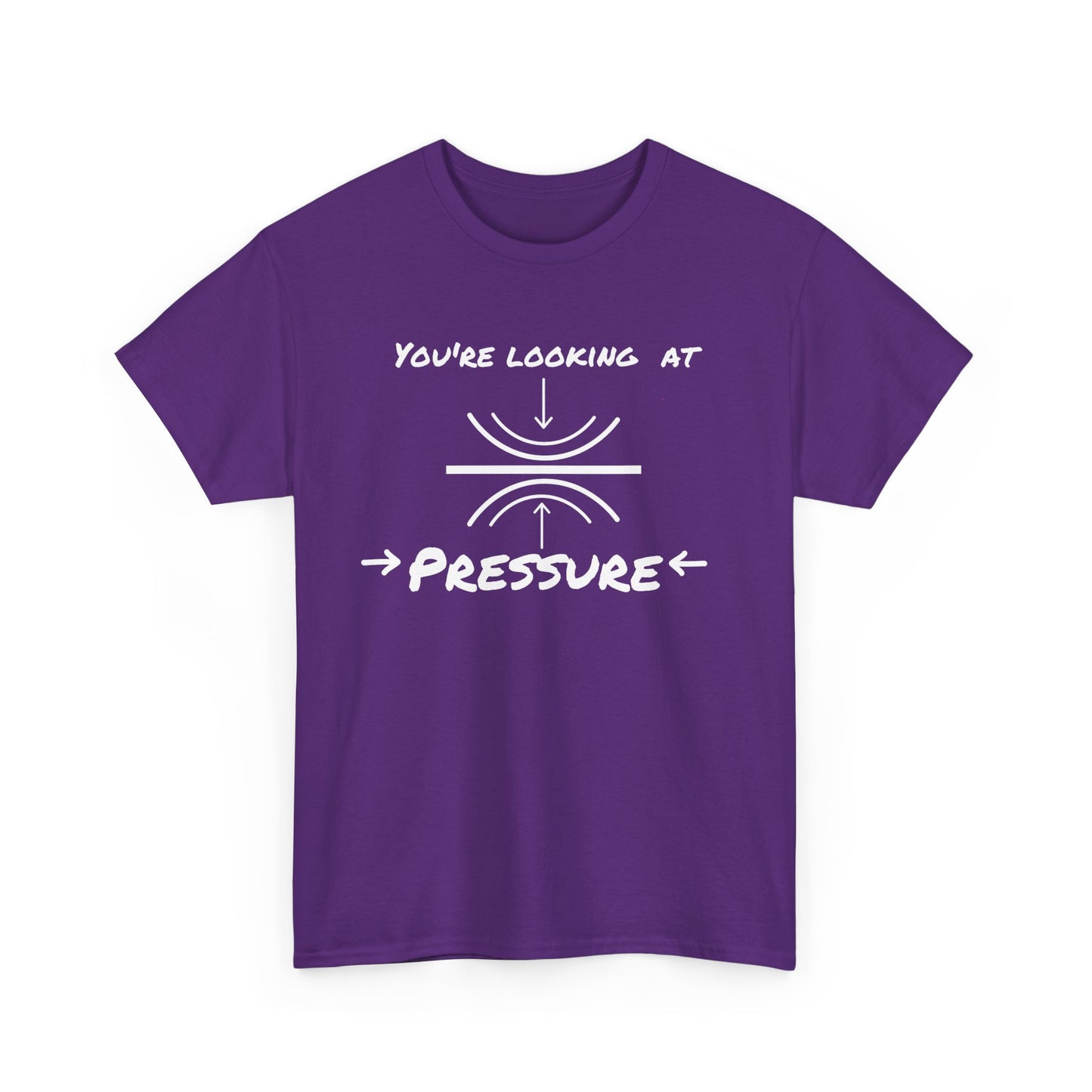 Pressure Unisex Heavy Cotton Tee by Ian&Ethans