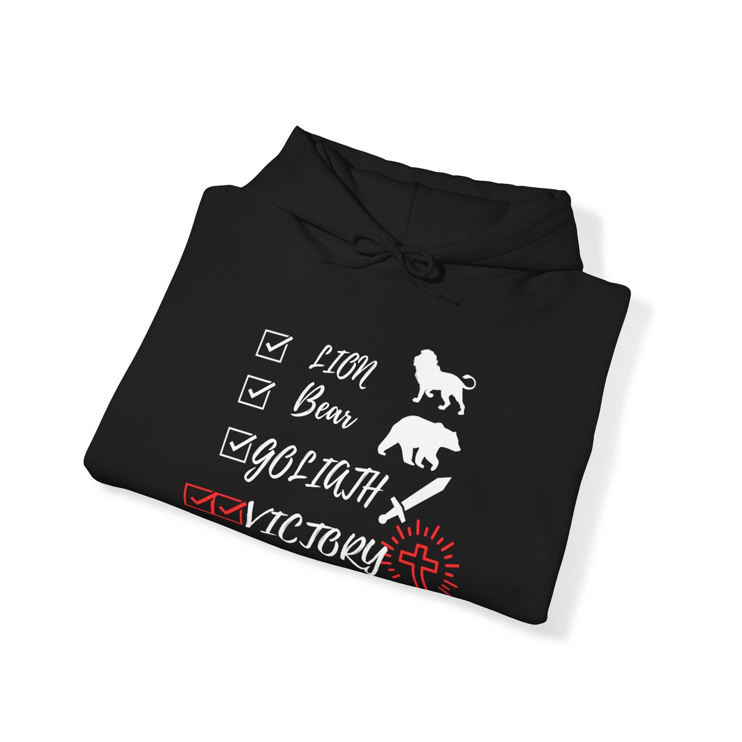 Victory in Christ Unisex Heavy Blend™ Hooded Sweatshirt