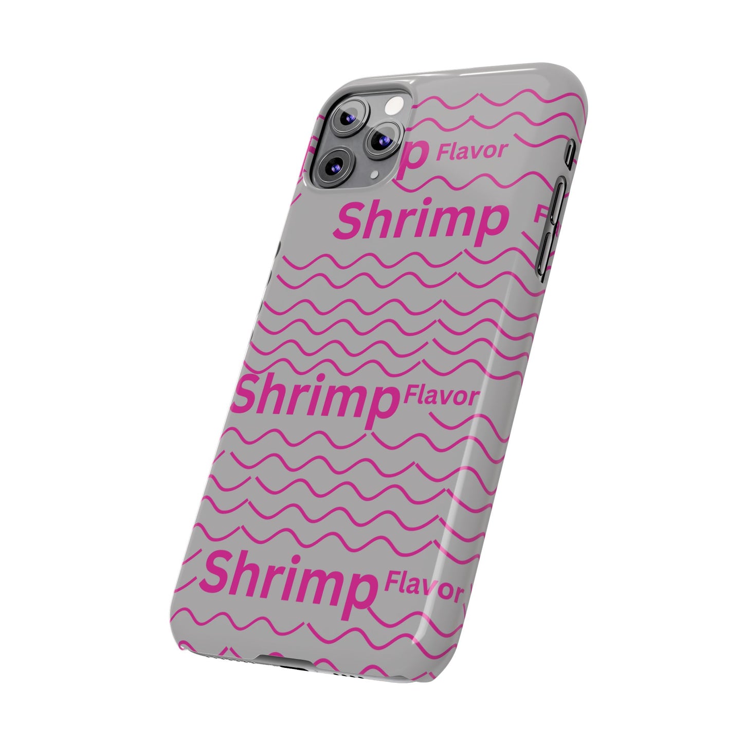 Shrimp Flavor Noodle Pack Slim Phone Cases by Ian&Ethans