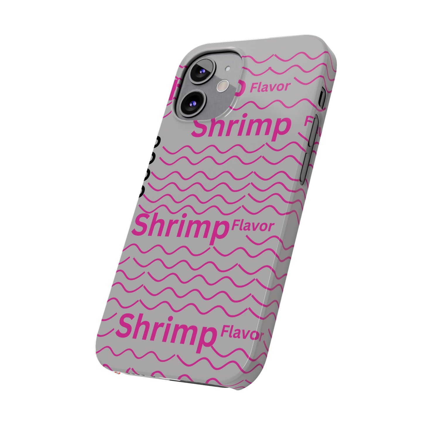Shrimp Flavor Noodle Pack Slim Phone Cases by Ian&Ethans