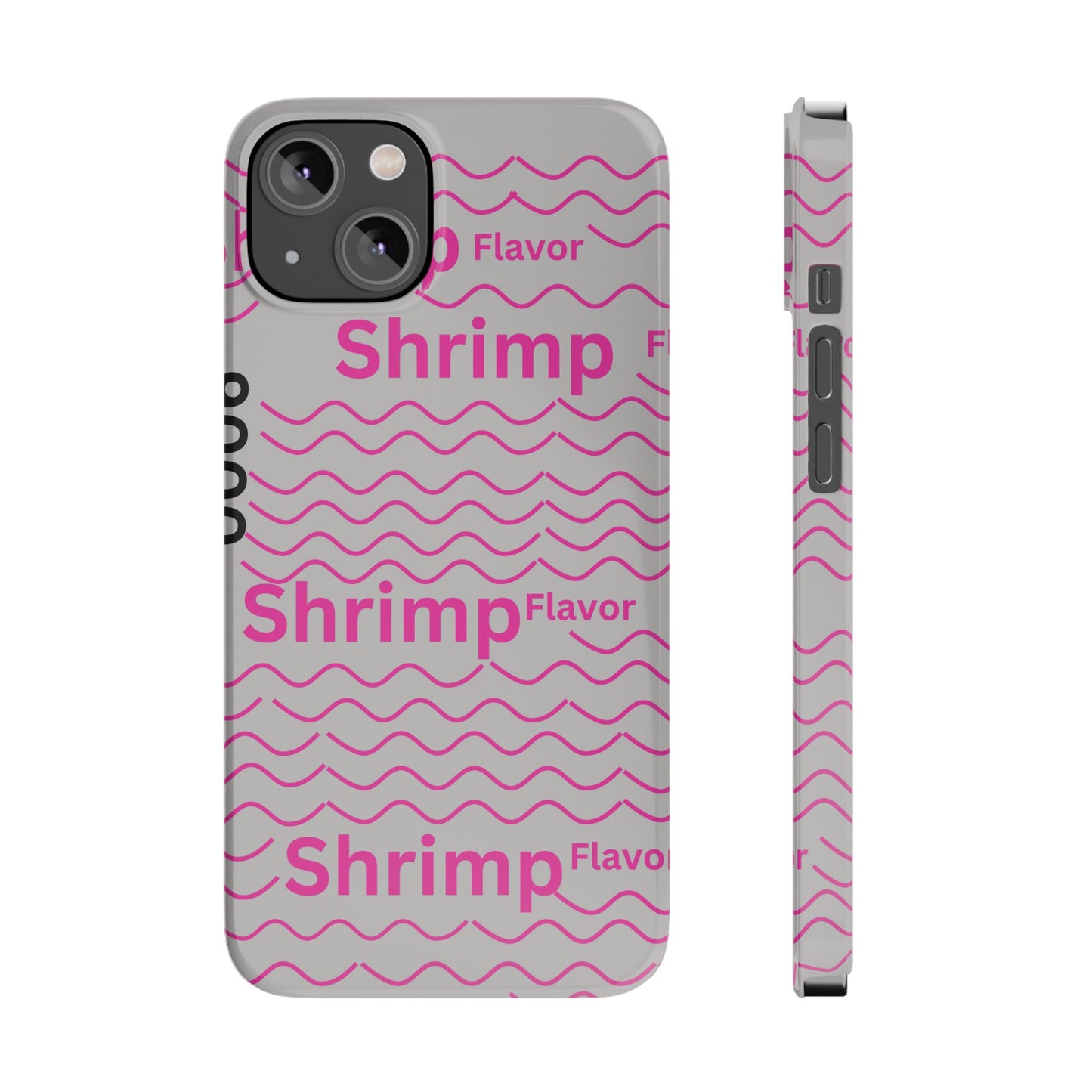 Shrimp Flavor Noodle Pack Slim Phone Cases by Ian&Ethans