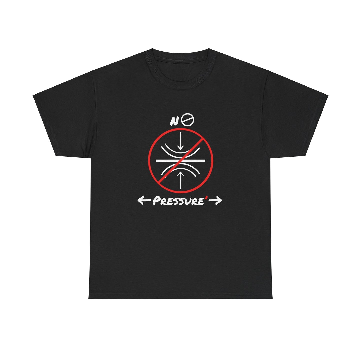 No pressure Unisex Heavy Cotton Tee by Ian&Ethans
