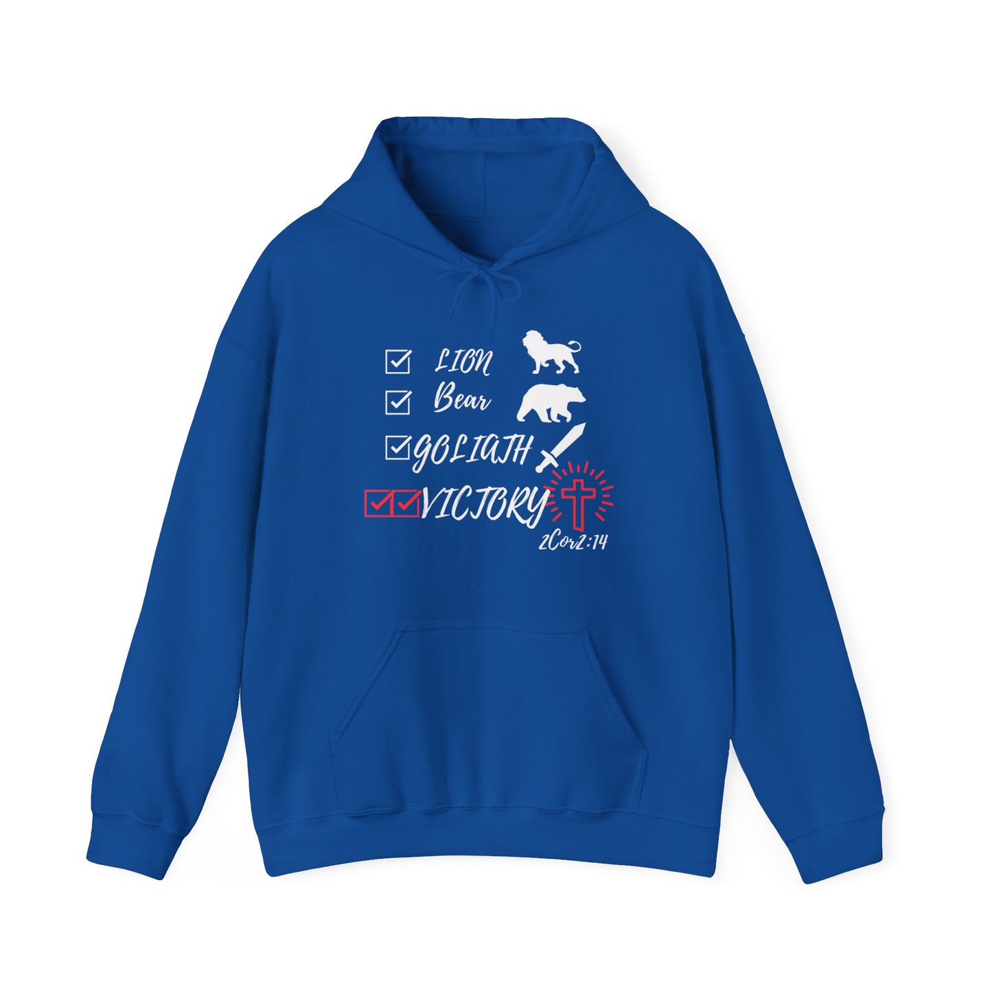 Victory in Christ Unisex Heavy Blend™ Hooded Sweatshirt