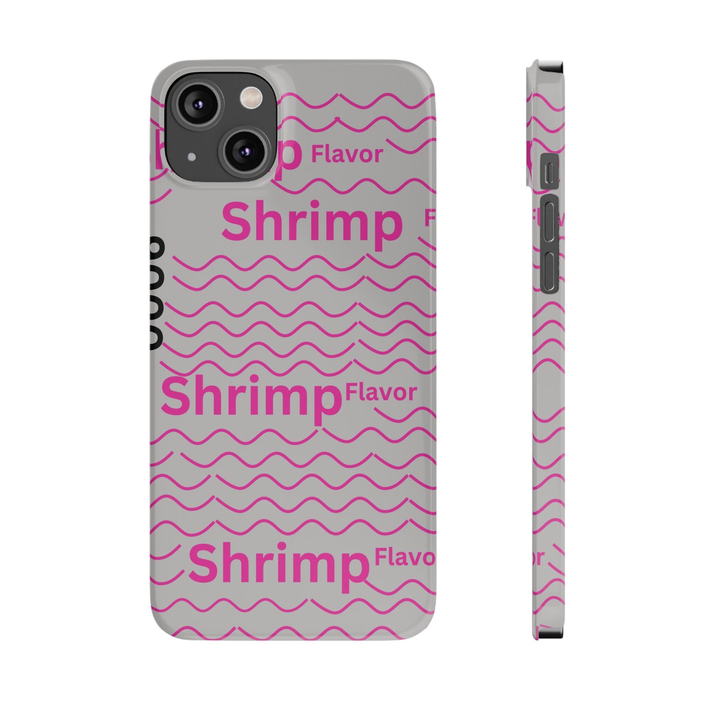 Shrimp Flavor Noodle Pack Slim Phone Cases by Ian&Ethans