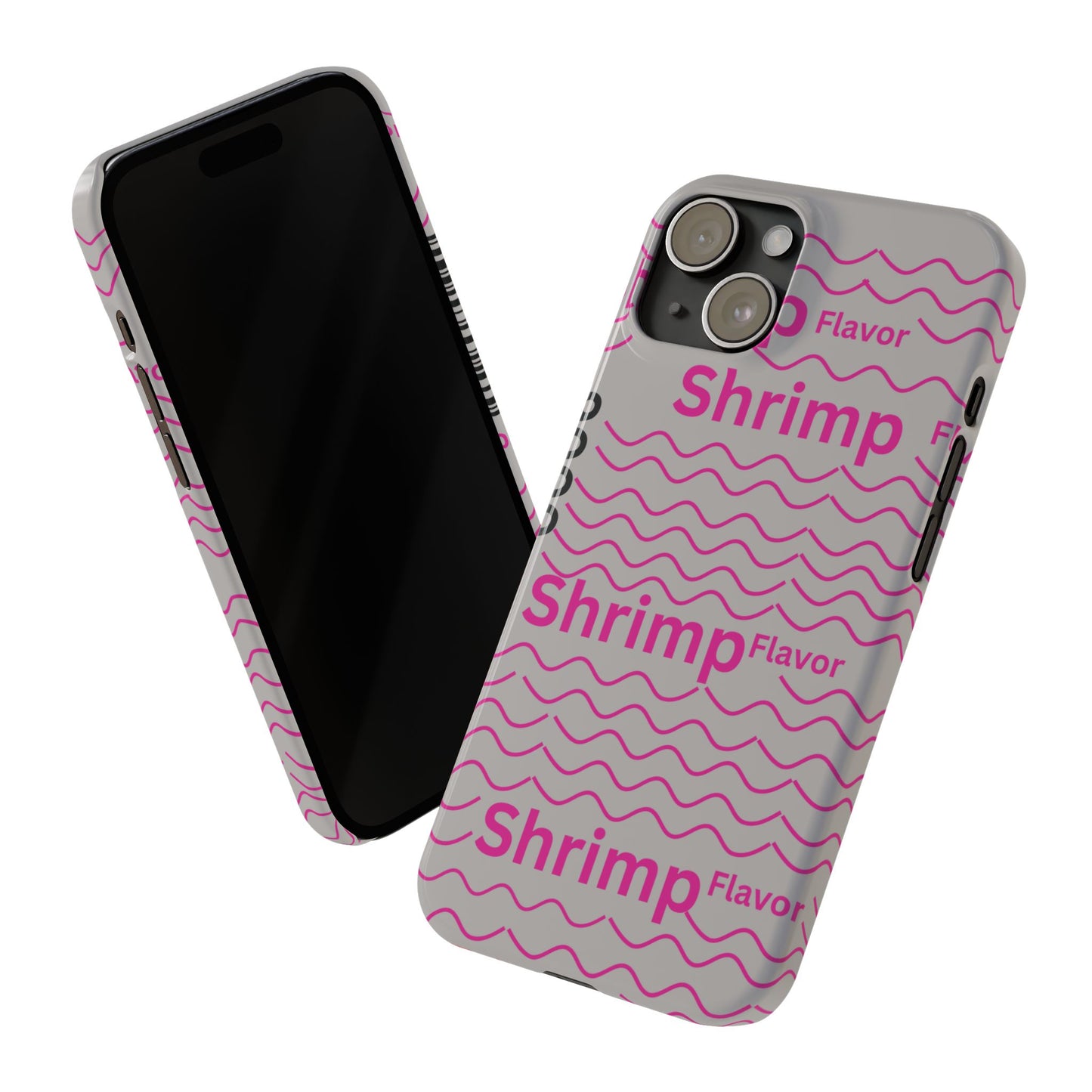 Shrimp Flavor Noodle Pack Slim Phone Cases by Ian&Ethans