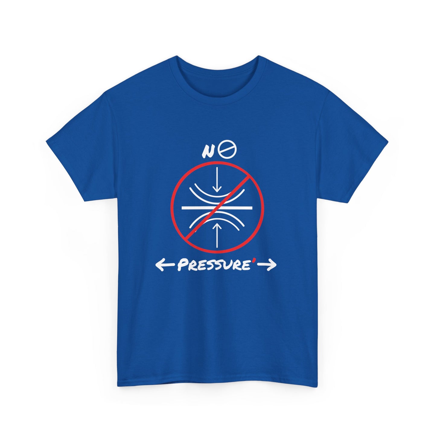 No pressure Unisex Heavy Cotton Tee by Ian&Ethans