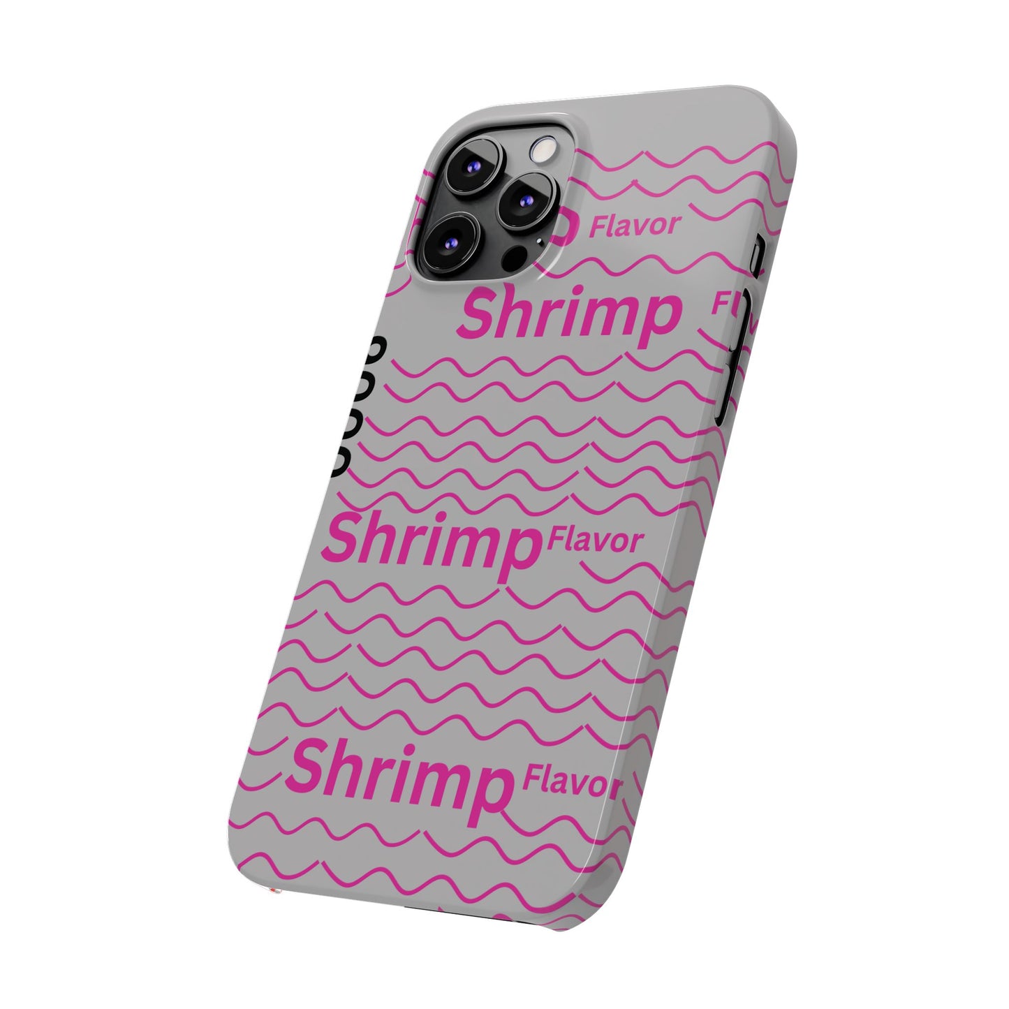 Shrimp Flavor Noodle Pack Slim Phone Cases by Ian&Ethans