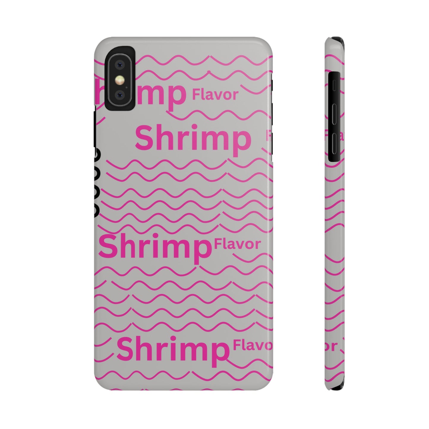 Shrimp Flavor Noodle Pack Slim Phone Cases by Ian&Ethans