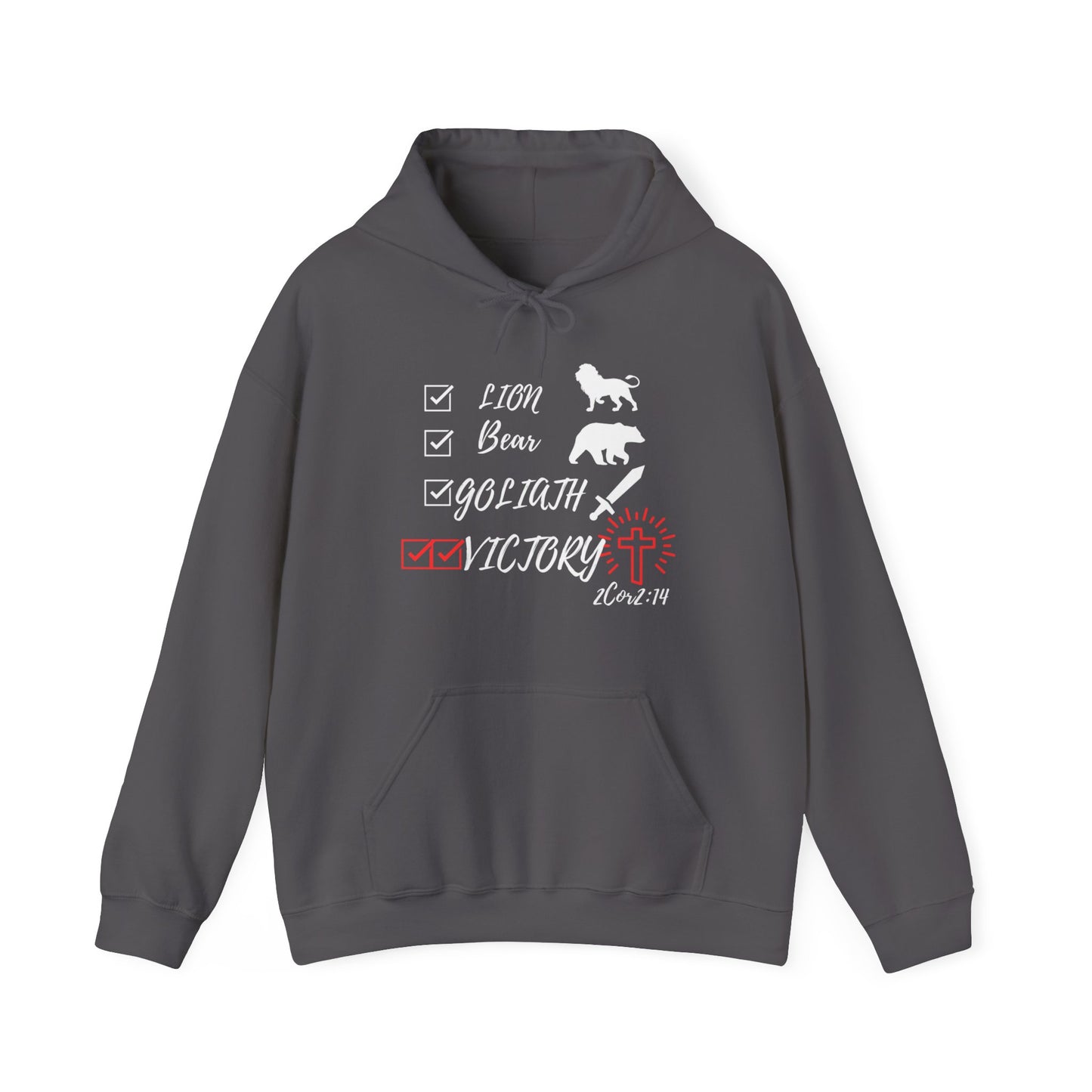 Victory in Christ Unisex Heavy Blend™ Hooded Sweatshirt