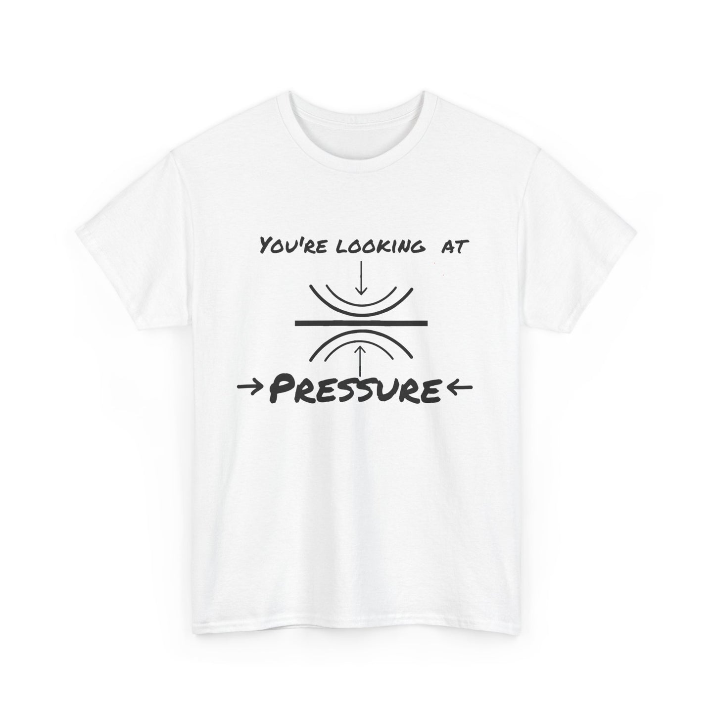 Pressure Unisex Heavy Cotton Tee by Ian&Ethans