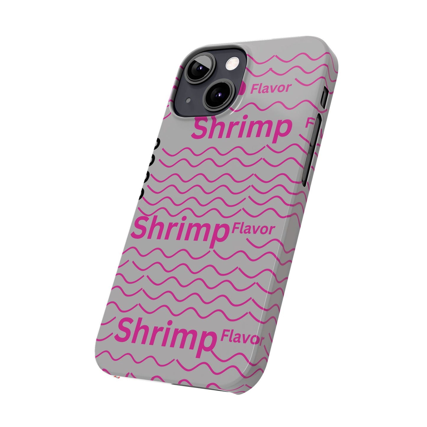 Shrimp Flavor Noodle Pack Slim Phone Cases by Ian&Ethans