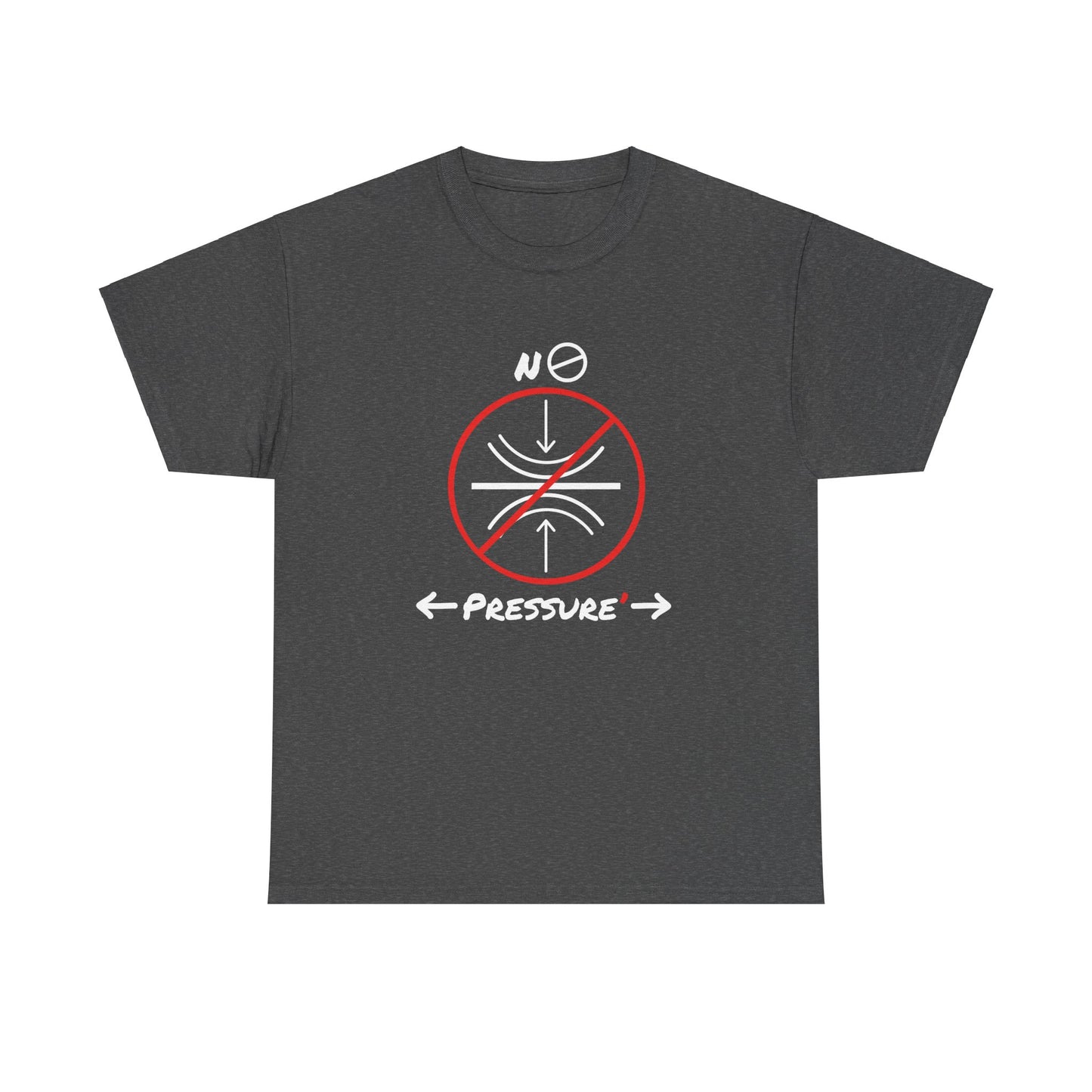 No pressure Unisex Heavy Cotton Tee by Ian&Ethans