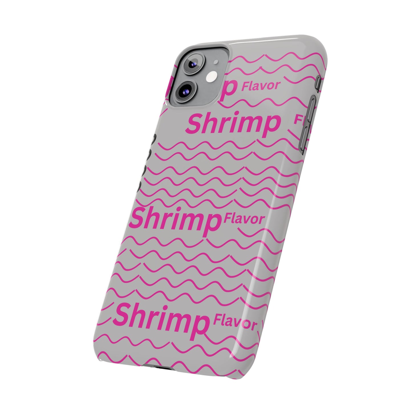 Shrimp Flavor Noodle Pack Slim Phone Cases by Ian&Ethans
