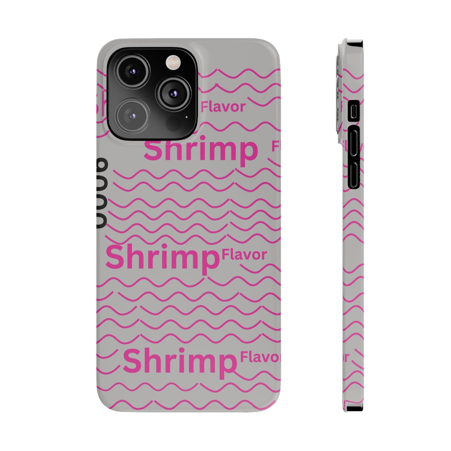 Shrimp Flavor Noodle Pack Slim Phone Cases by Ian&Ethans