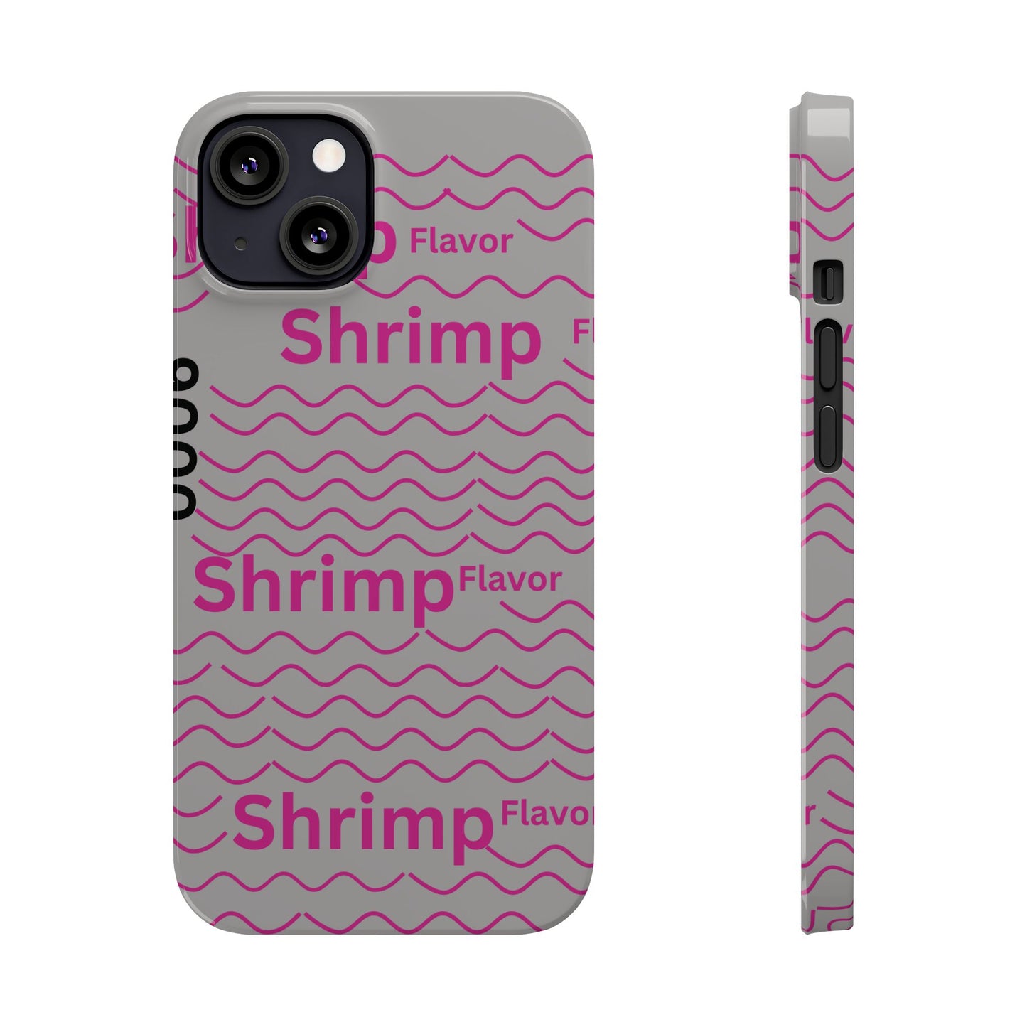 Shrimp Flavor Noodle Pack Slim Phone Cases by Ian&Ethans