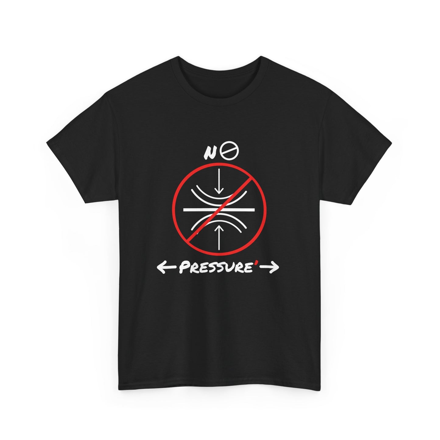 No pressure Unisex Heavy Cotton Tee by Ian&Ethans