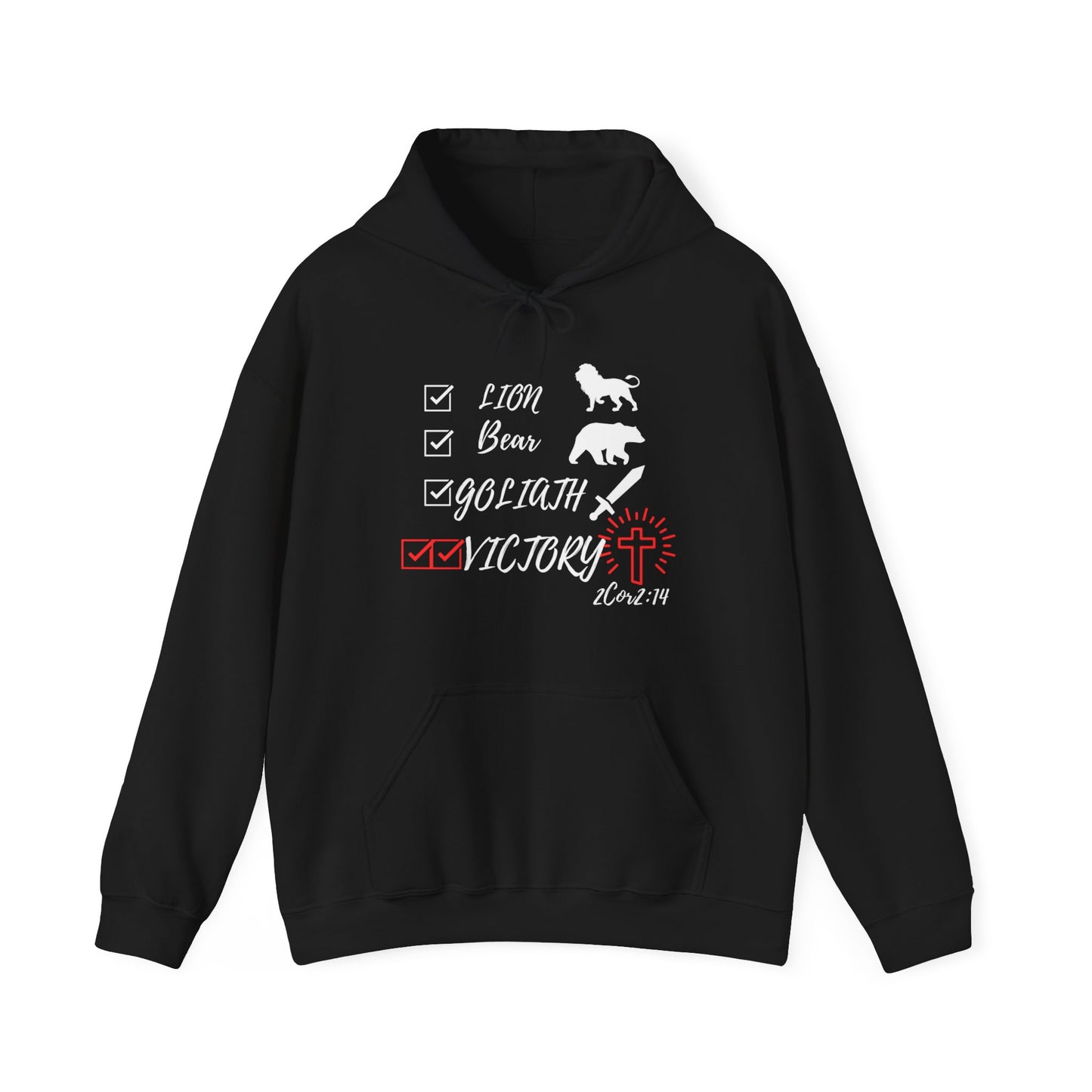 Victory in Christ Unisex Heavy Blend™ Hooded Sweatshirt