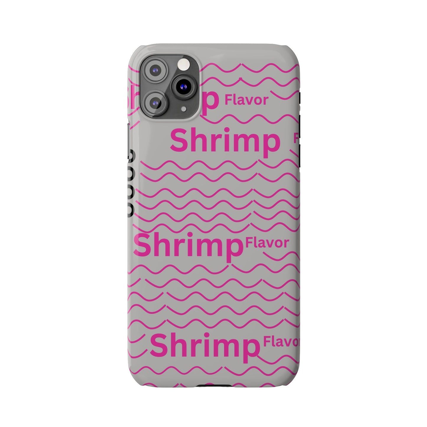 Shrimp Flavor Noodle Pack Slim Phone Cases by Ian&Ethans