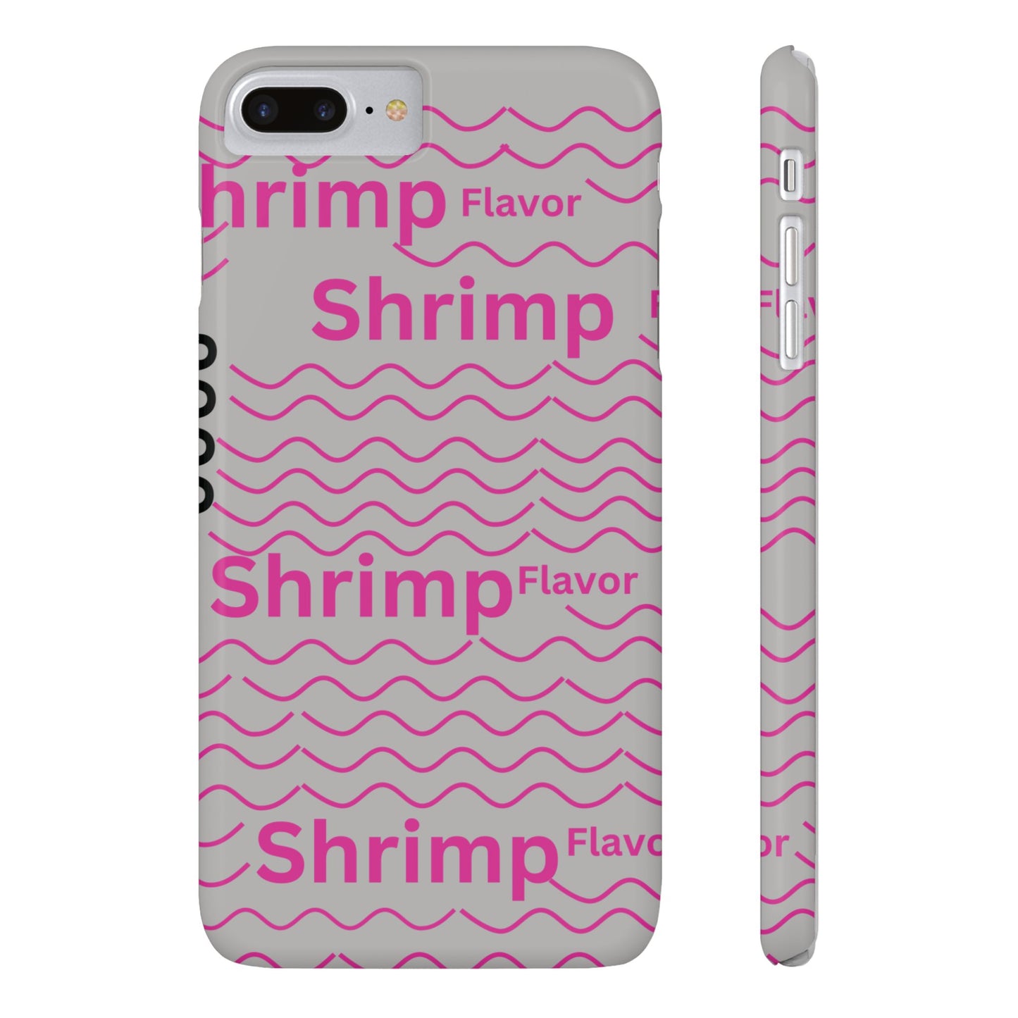 Shrimp Flavor Noodle Pack Slim Phone Cases by Ian&Ethans