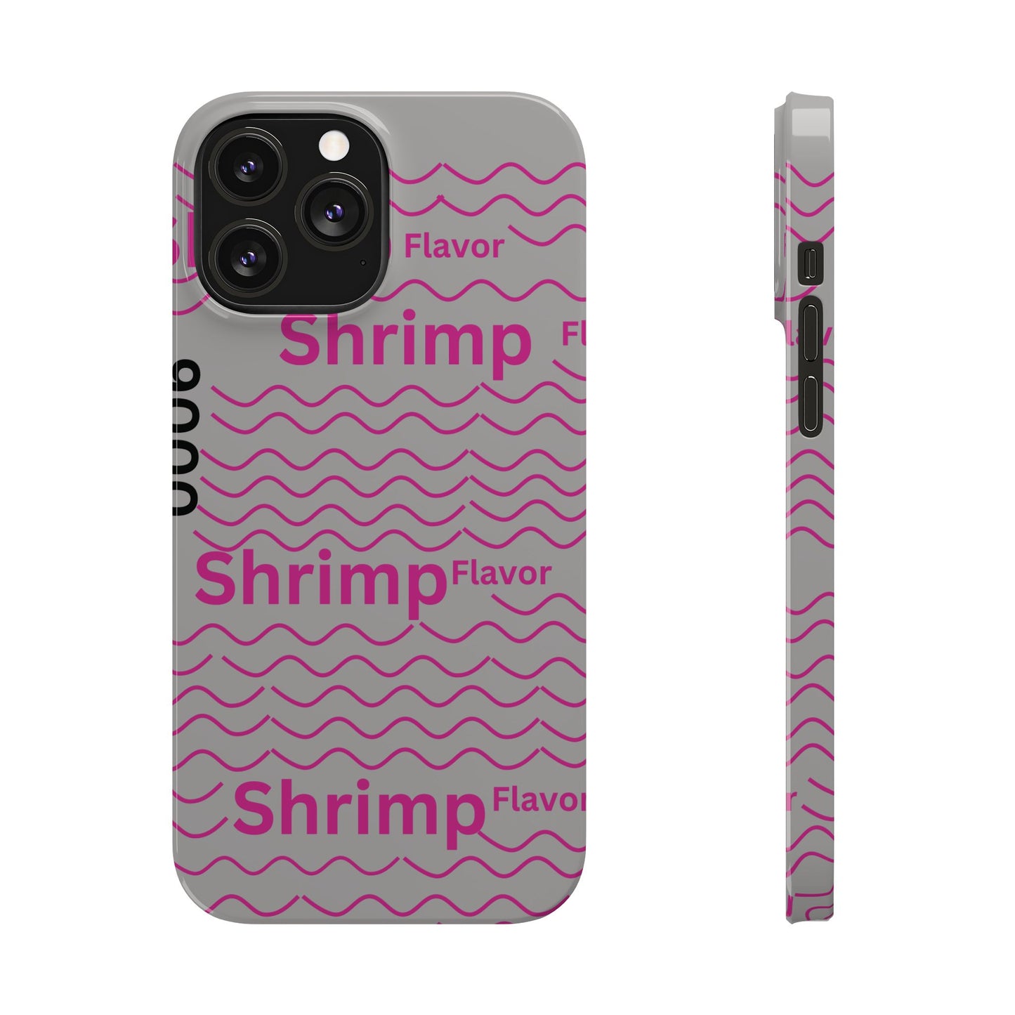 Shrimp Flavor Noodle Pack Slim Phone Cases by Ian&Ethans