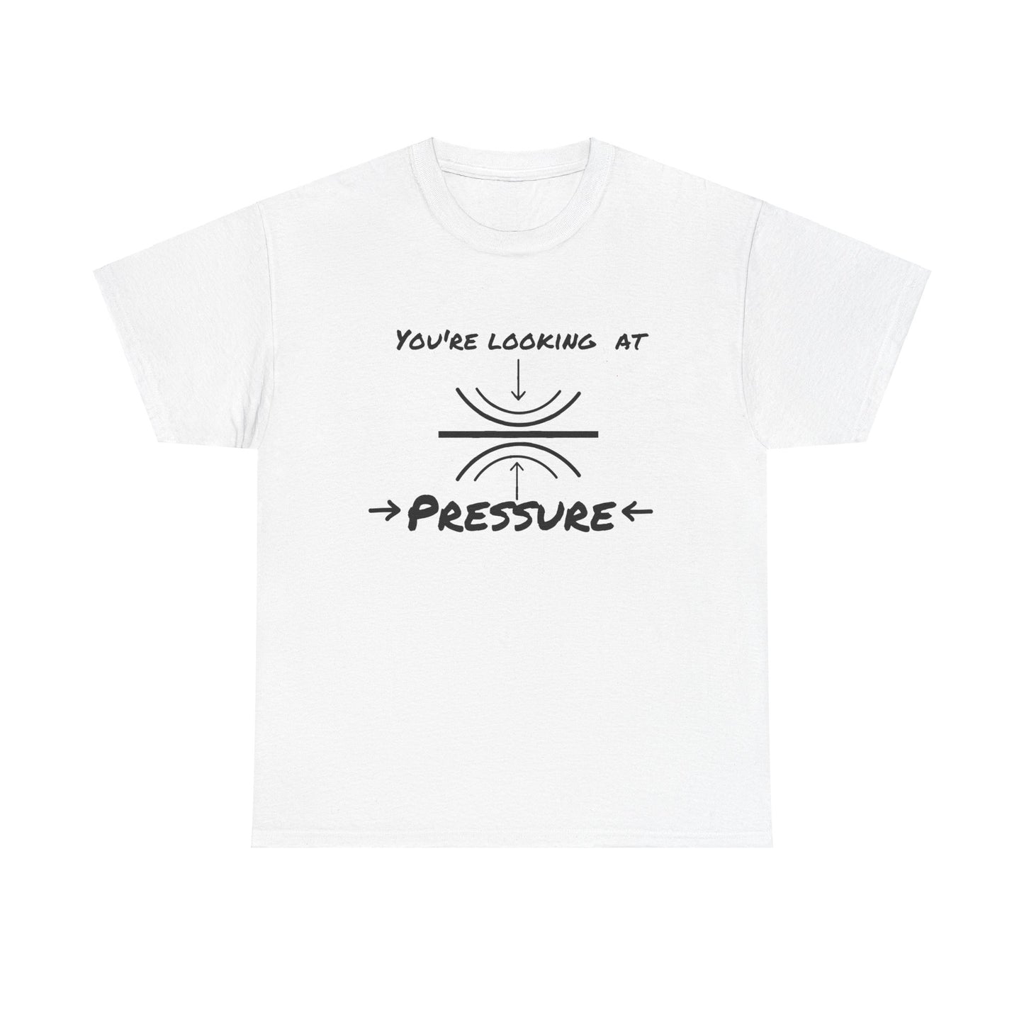 Pressure Unisex Heavy Cotton Tee by Ian&Ethans