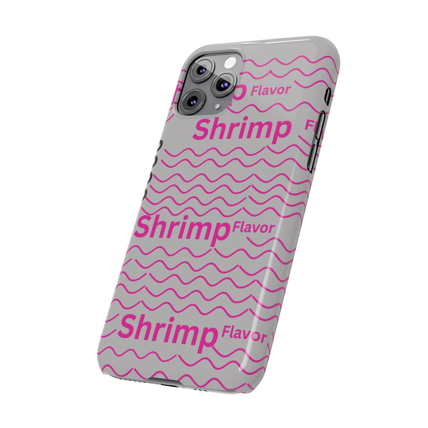 Shrimp Flavor Noodle Pack Slim Phone Cases by Ian&Ethans