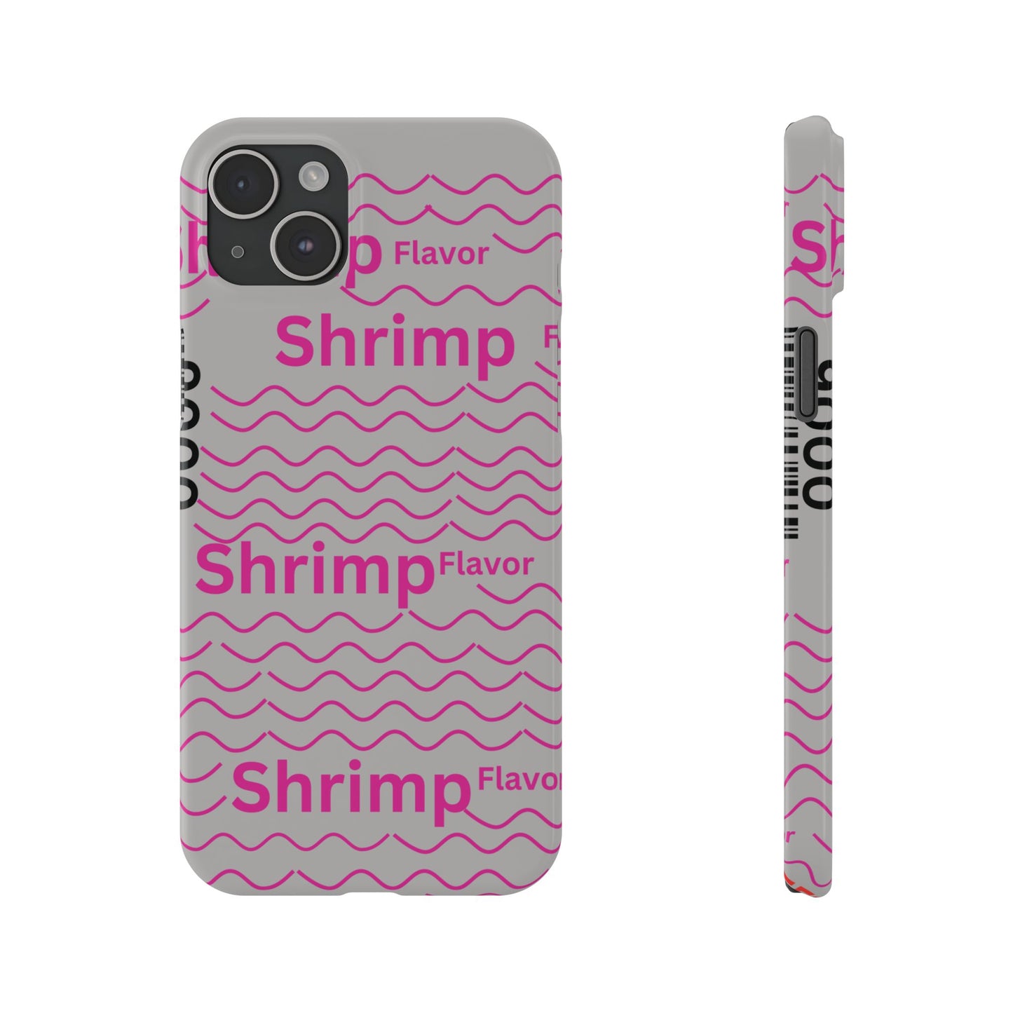 Shrimp Flavor Noodle Pack Slim Phone Cases by Ian&Ethans