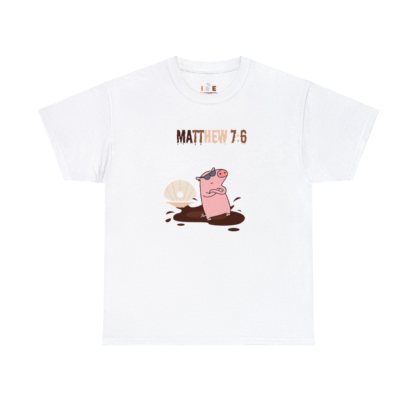 Matthew 7:6 Unisex Heavy Cotton Tee  Christian clothing, Faith based apparel, Graphic t-shirt, Inspirational scriptures, Religious gift, Christmas gift, Perfect gift