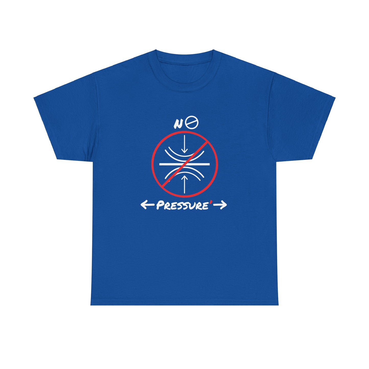 No pressure Unisex Heavy Cotton Tee by Ian&Ethans