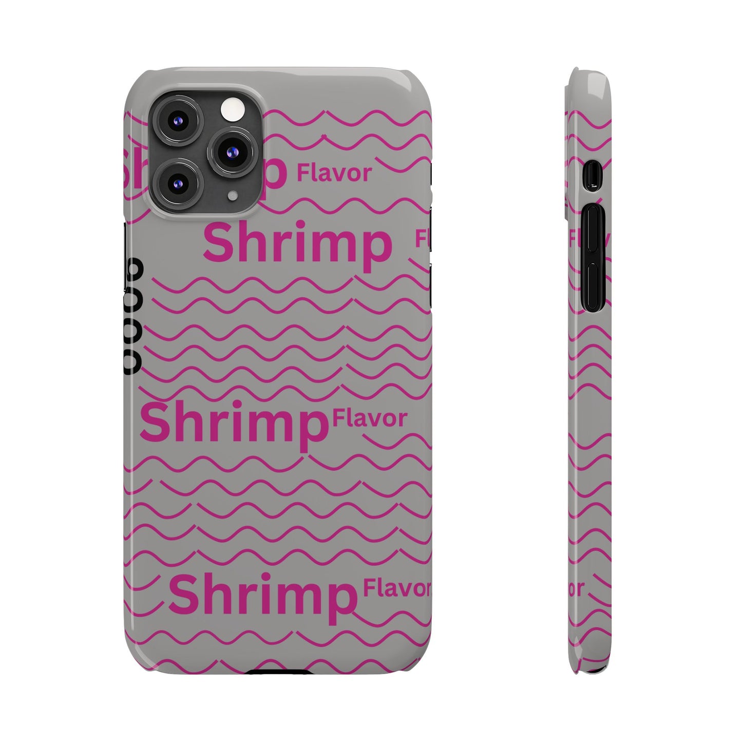 Shrimp Flavor Noodle Pack Slim Phone Cases by Ian&Ethans
