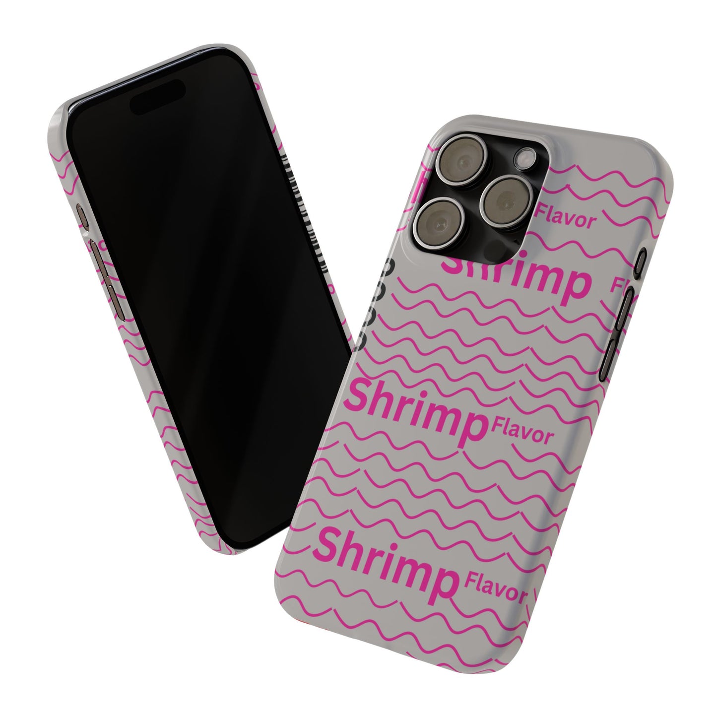 Shrimp Flavor Noodle Pack Slim Phone Cases by Ian&Ethans