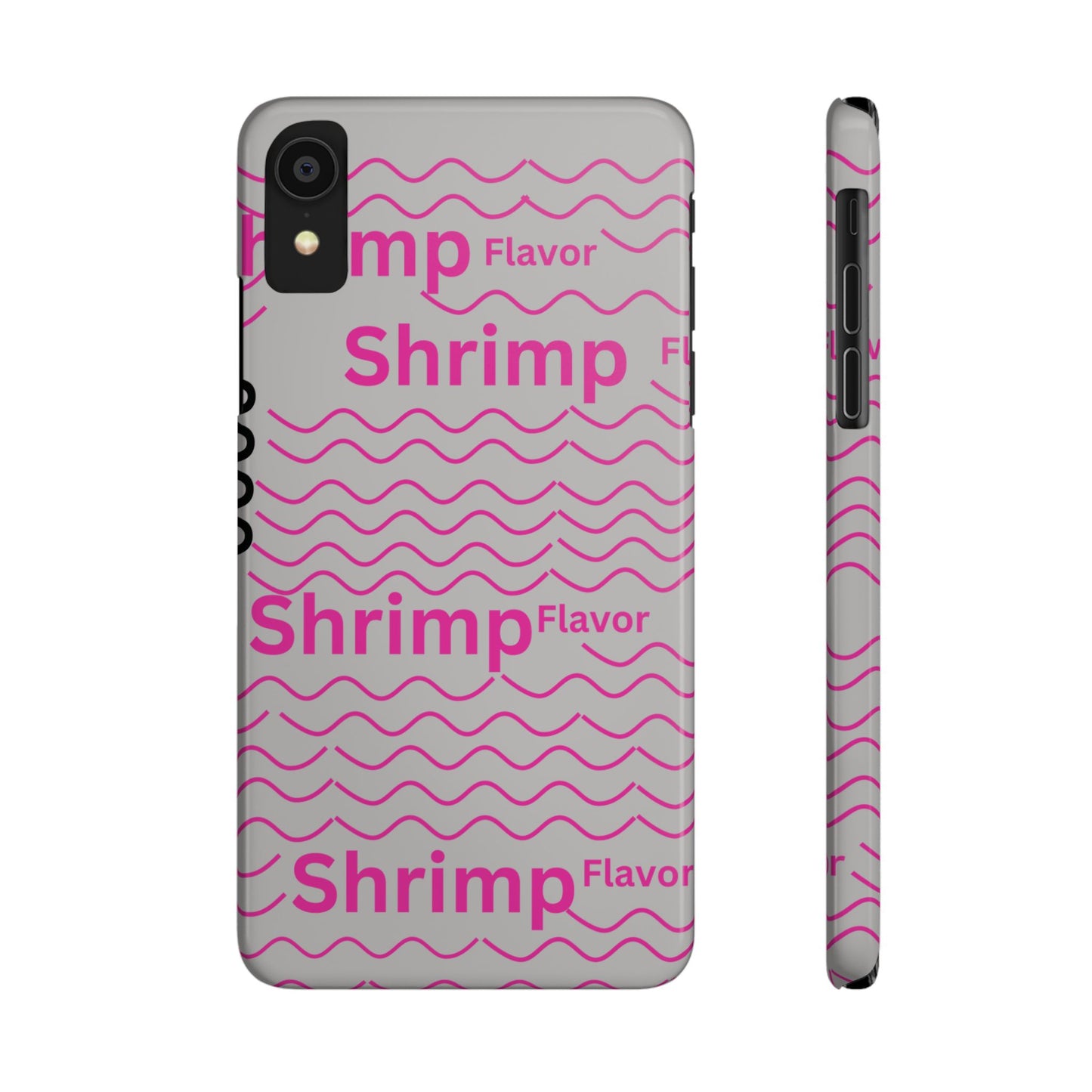 Shrimp Flavor Noodle Pack Slim Phone Cases by Ian&Ethans