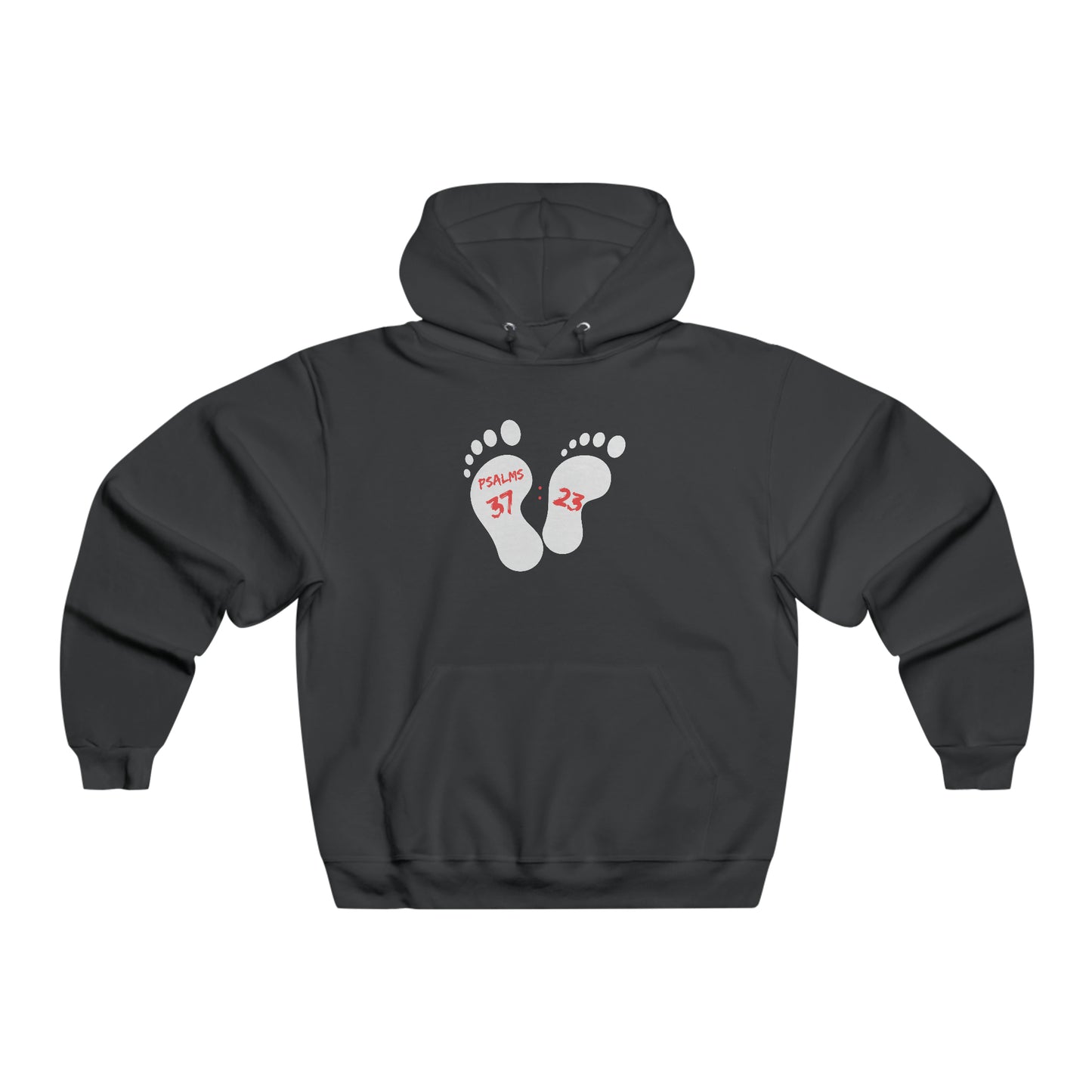 Psalms 37:23 Unisex Hooded Sweatshirt  by Ian&Ethans