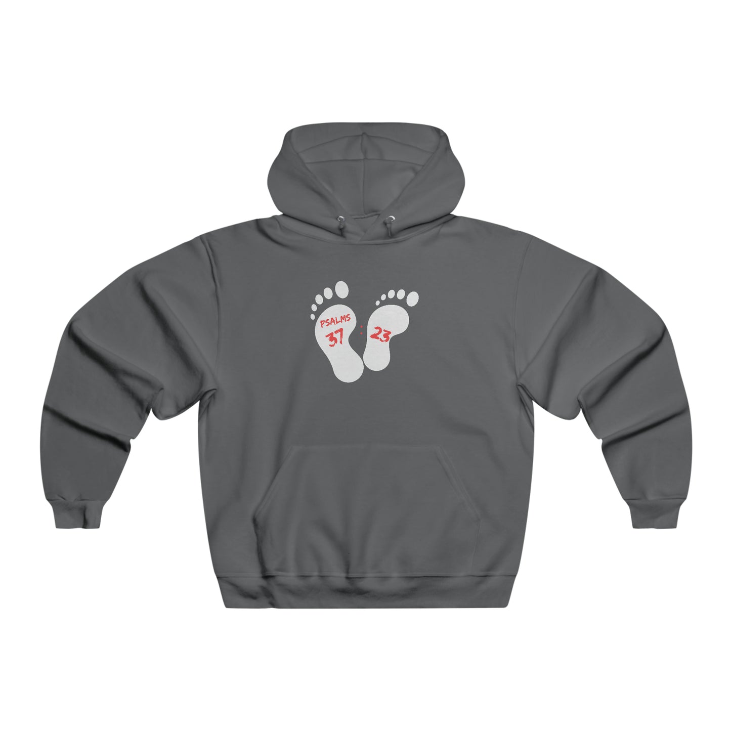 Psalms 37:23 Unisex Hooded Sweatshirt  by Ian&Ethans
