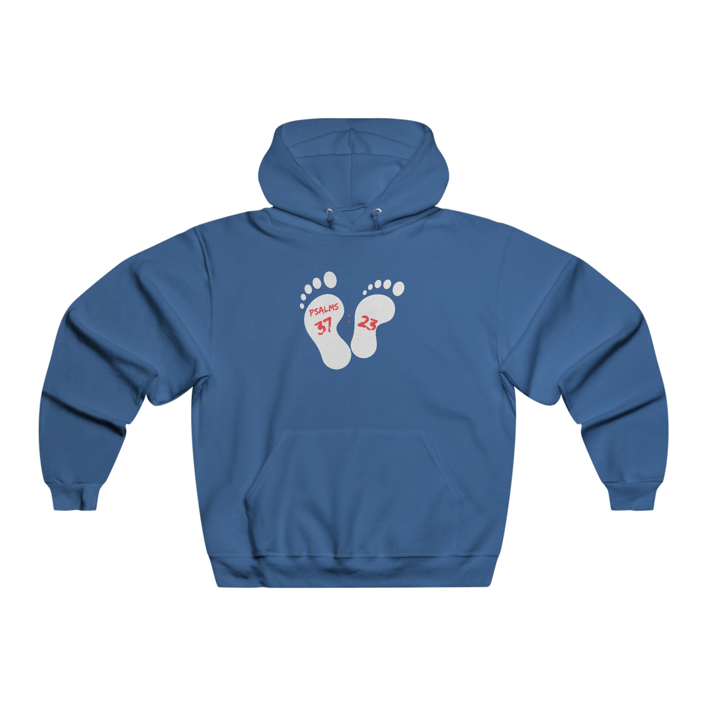 Psalms 37:23 Unisex Hooded Sweatshirt  by Ian&Ethans