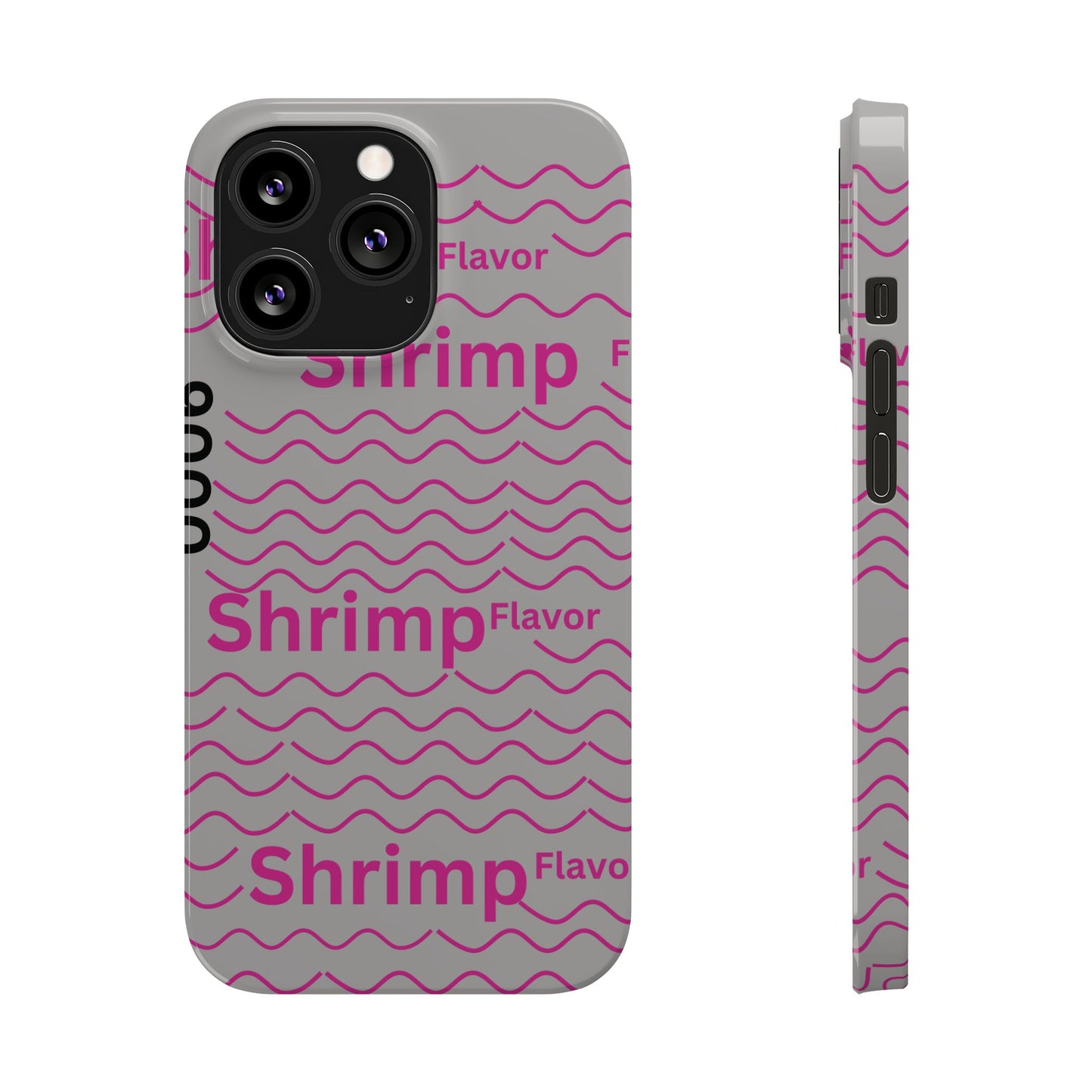 Shrimp Flavor Noodle Pack Slim Phone Cases by Ian&Ethans