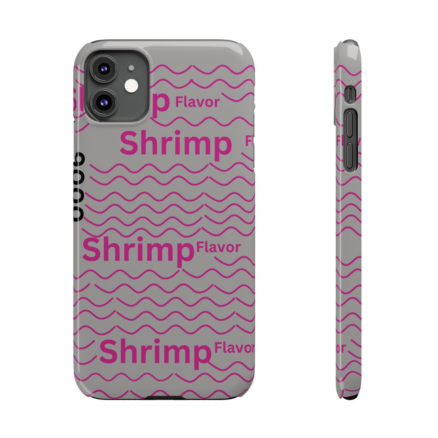 Shrimp Flavor Noodle Pack Slim Phone Cases by Ian&Ethans