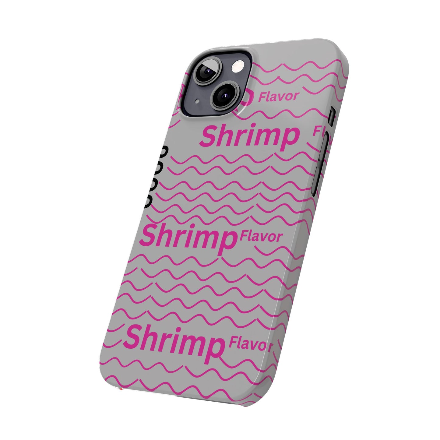 Shrimp Flavor Noodle Pack Slim Phone Cases by Ian&Ethans