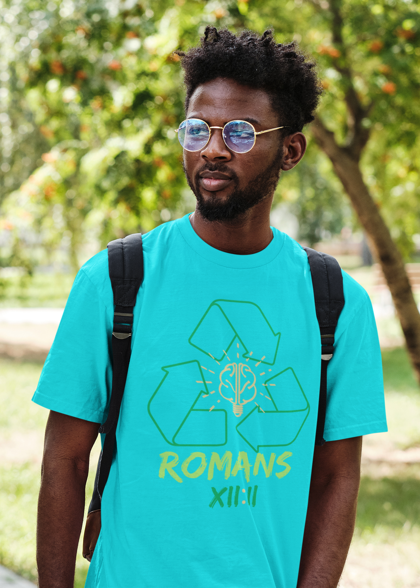 Romans 12:2 Unisex Heavy Cotton Tee Christian clothing, Perfect gift, Christmas gift, Religious gift, Inspirational scripture, Graphic t-shirt,
