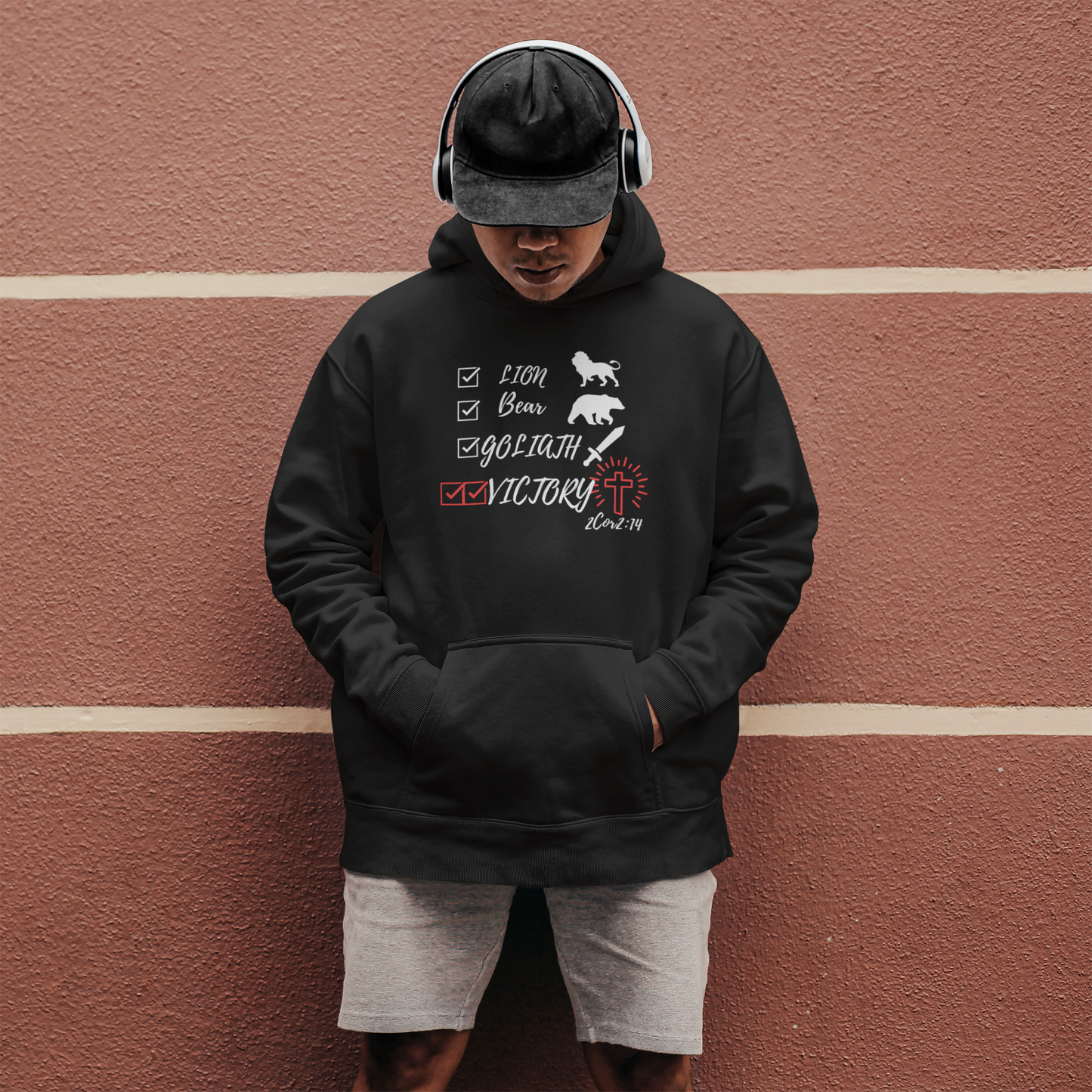 Victory in Christ Unisex Heavy Blend™ Hooded Sweatshirt