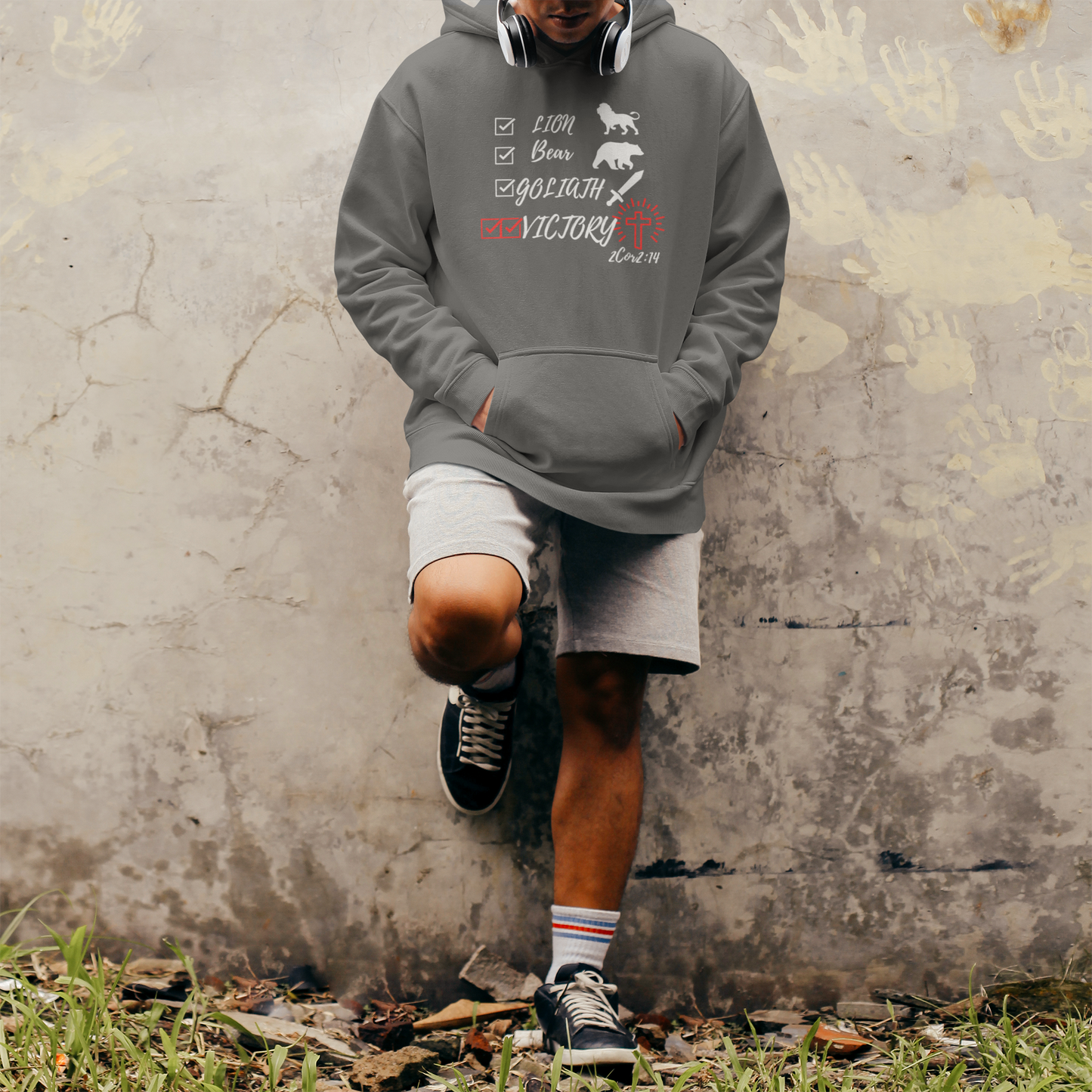 Victory in Christ Unisex Heavy Blend™ Hooded Sweatshirt
